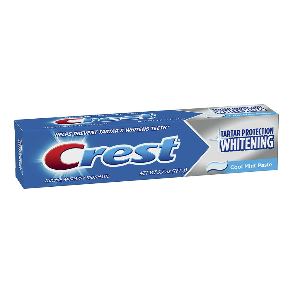 Crest Tartar Protection Toothpaste, Whitening Cool Mint, 5.7 Oz